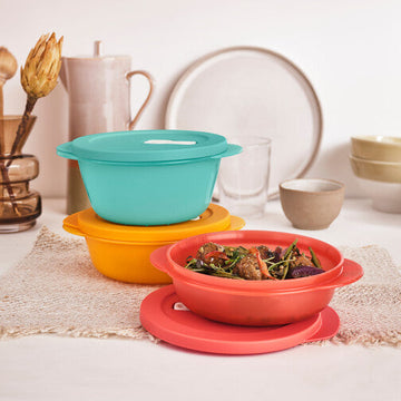 Microwave Container Set (400, 600, 800 ml)